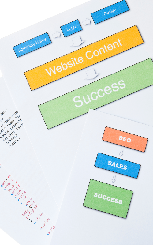 Simple SEO report illustration