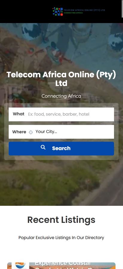 Telecom Africa Online